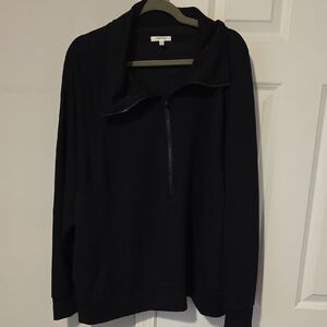 Maurices Black Half-Zip Hoodie
